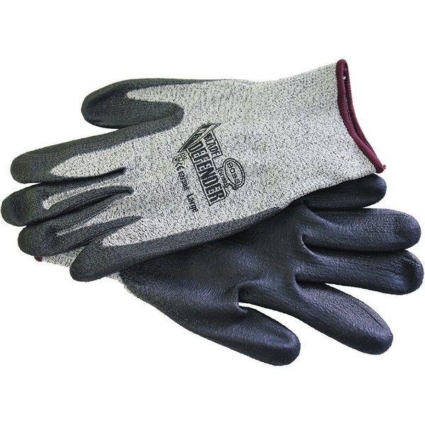 The Brush Man Blade Defender Polyurethane Palm Gloves, Size Medium, 12PK GLOVE-3712GM